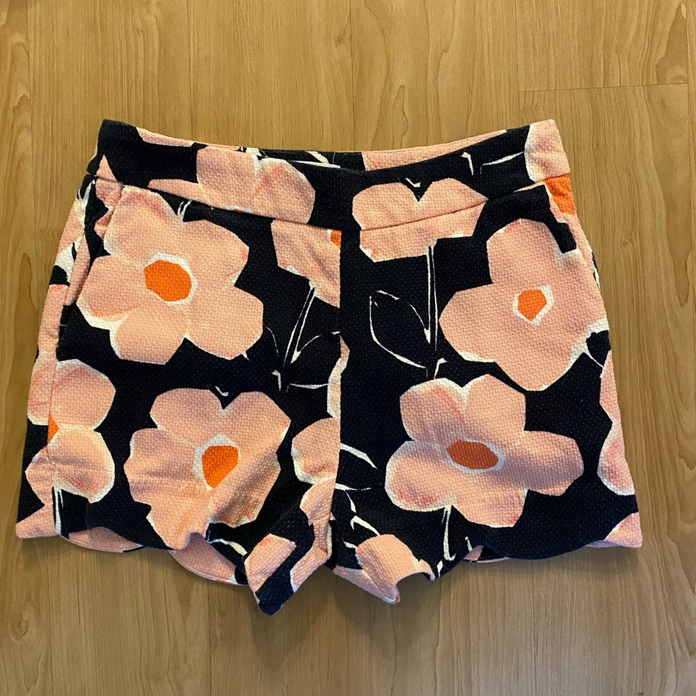 Anthropologie: Floral Shorts (Size 2)